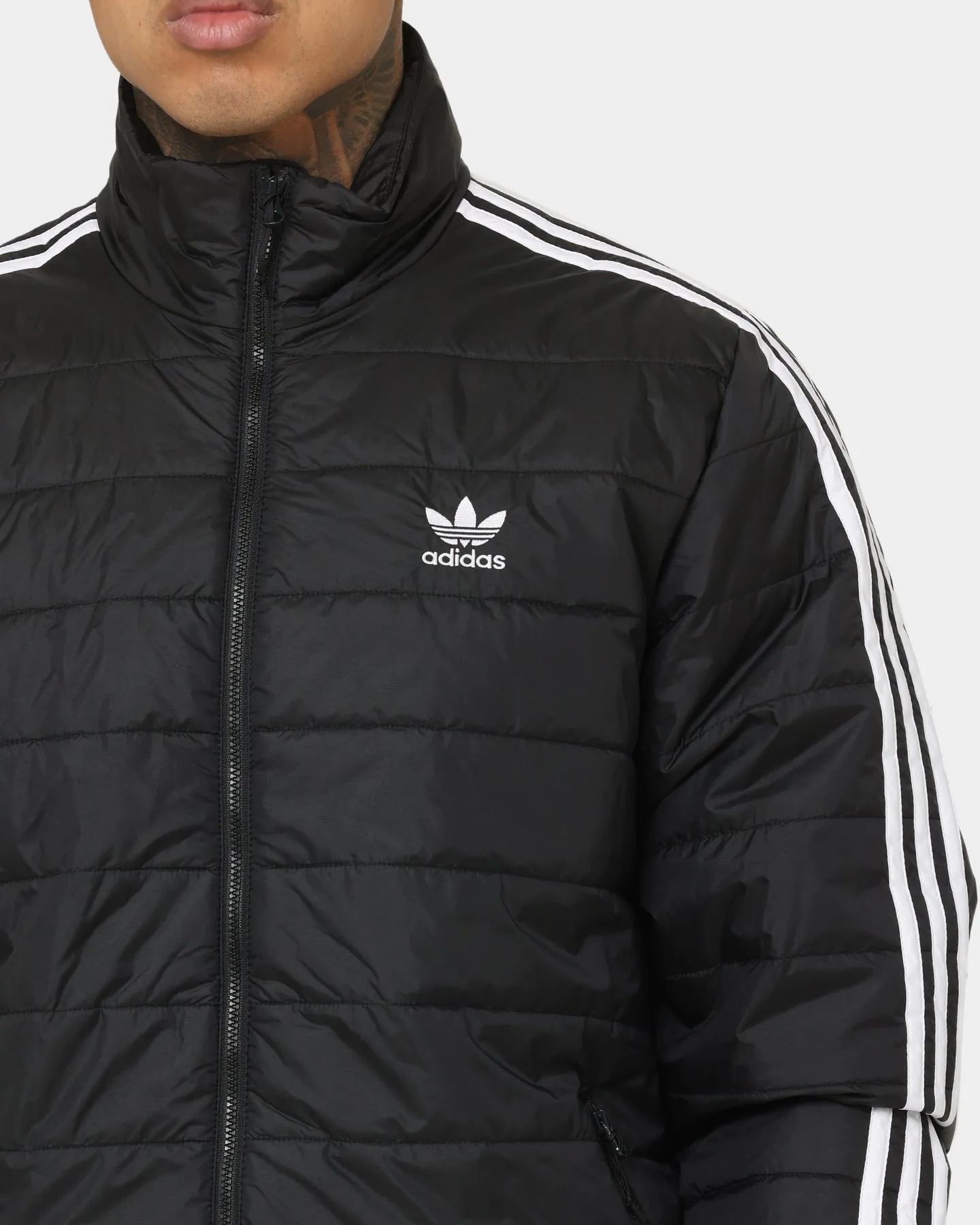 Adidas Padded Puffer Jacket Black