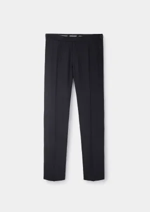 Black Wool Formal Trousers