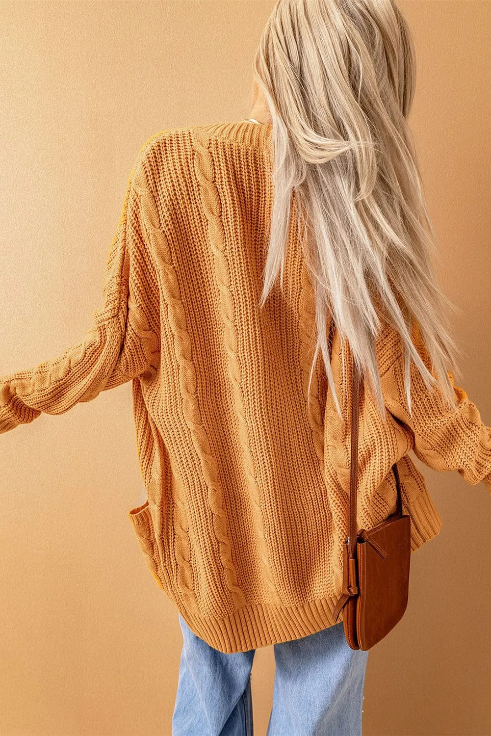 Bohemian Cable Knit Cardigan