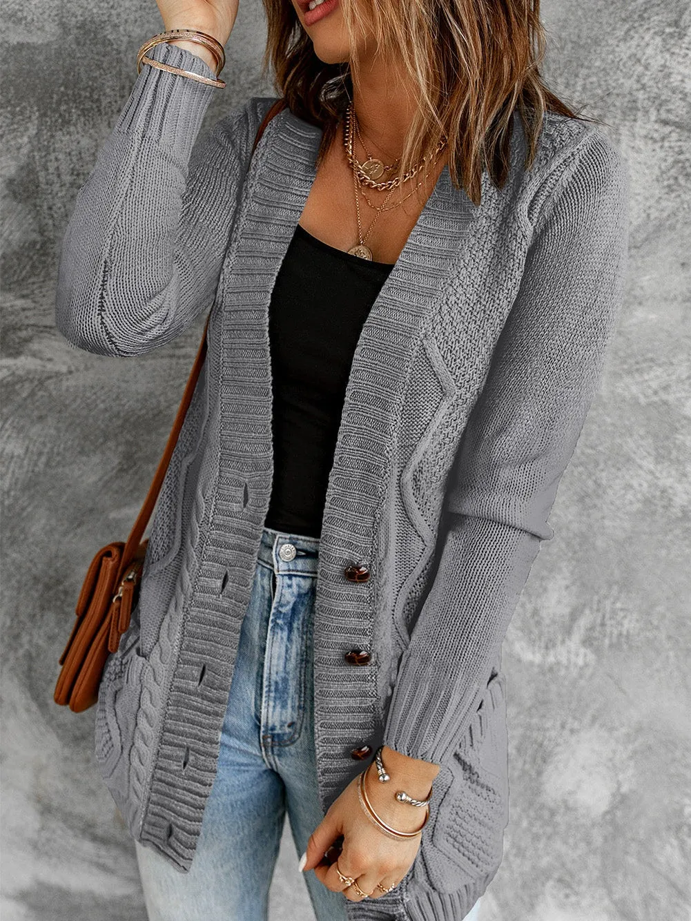 Button-Up Cardigan