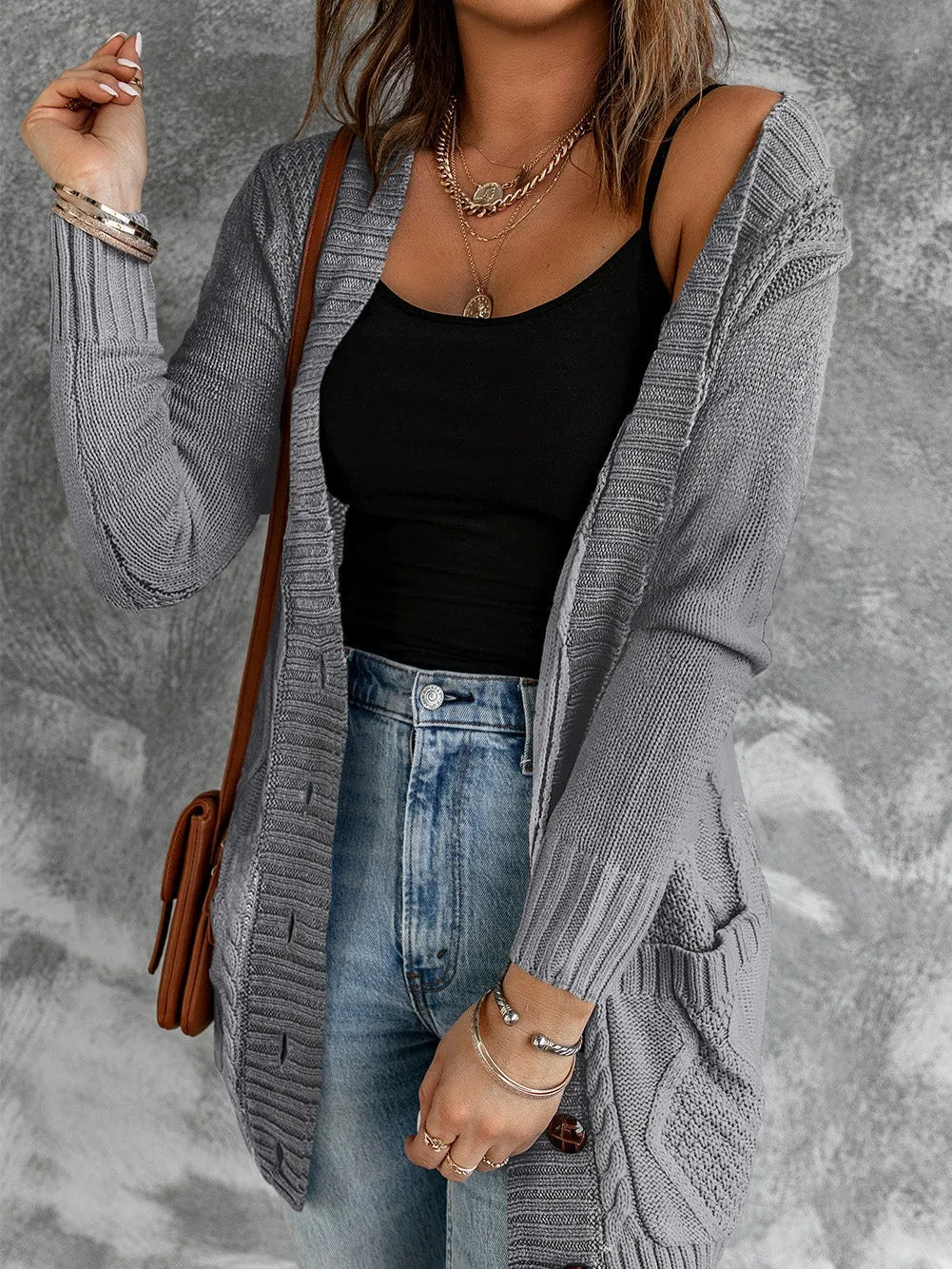 Button-Up Cardigan