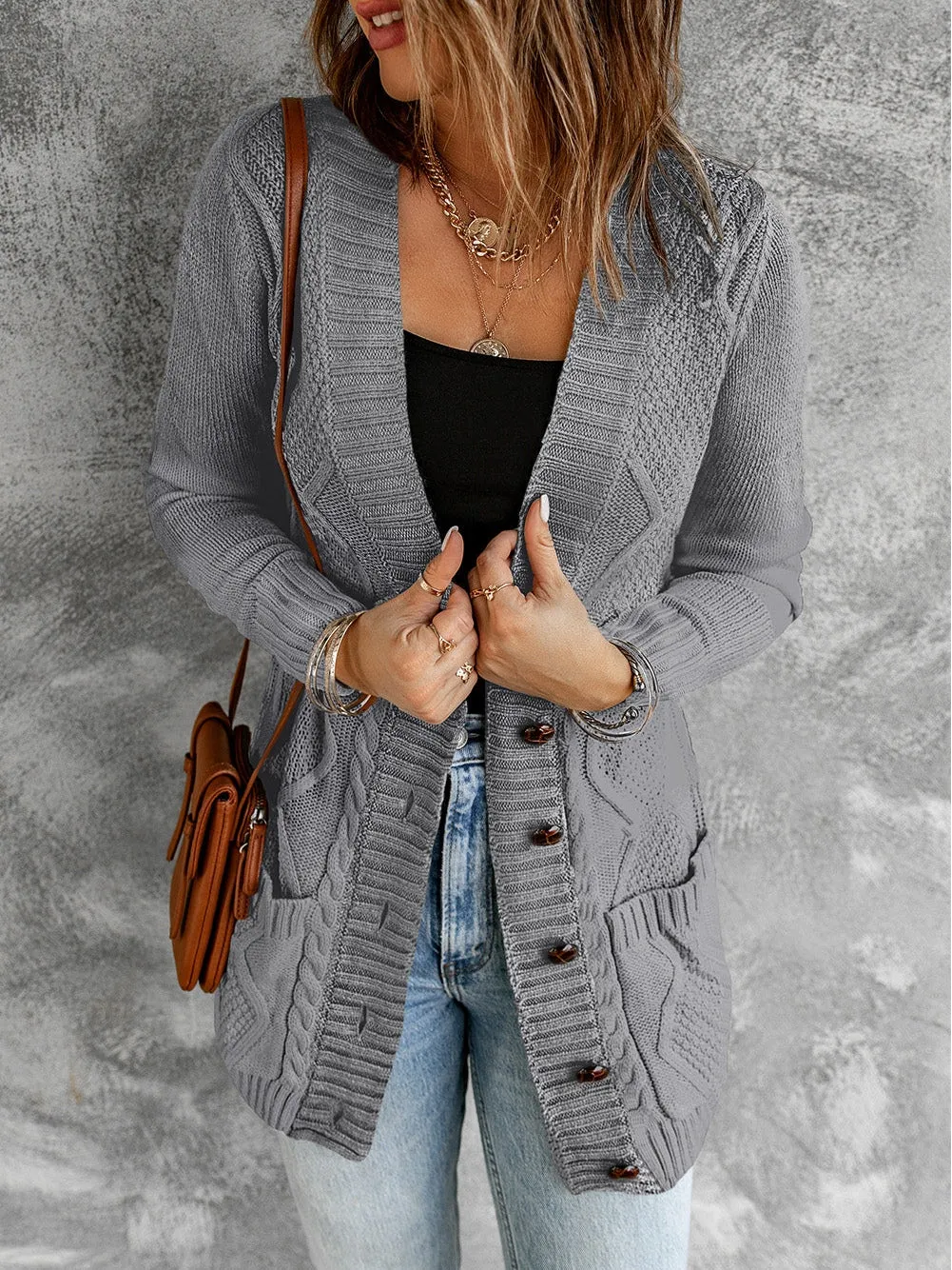 Button-Up Cardigan