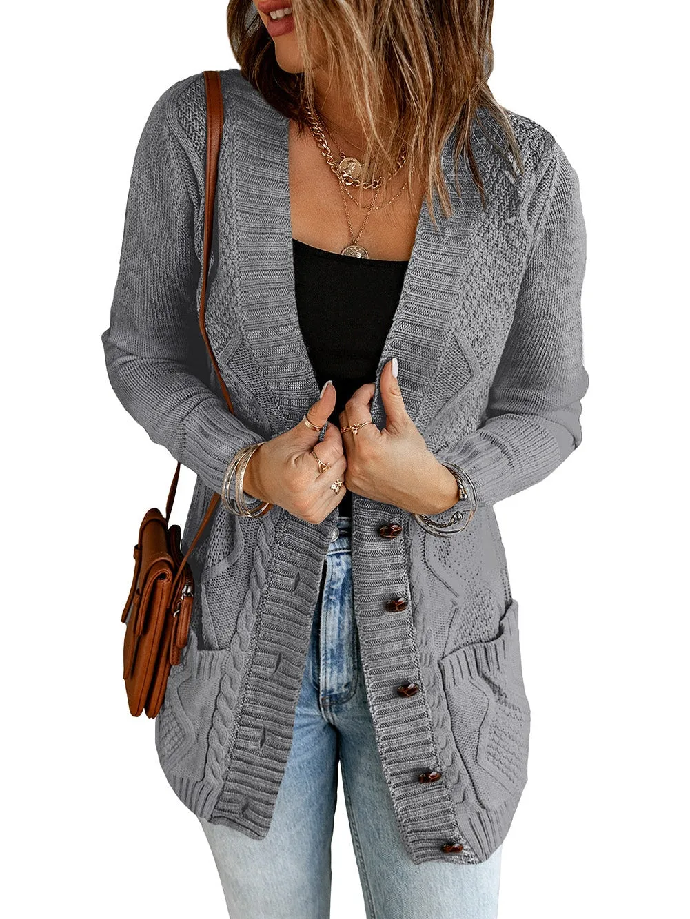 Button-Up Cardigan