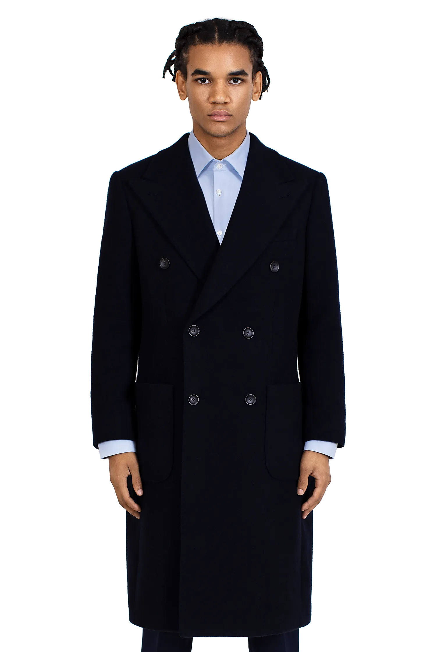 Classic Coat in Navy