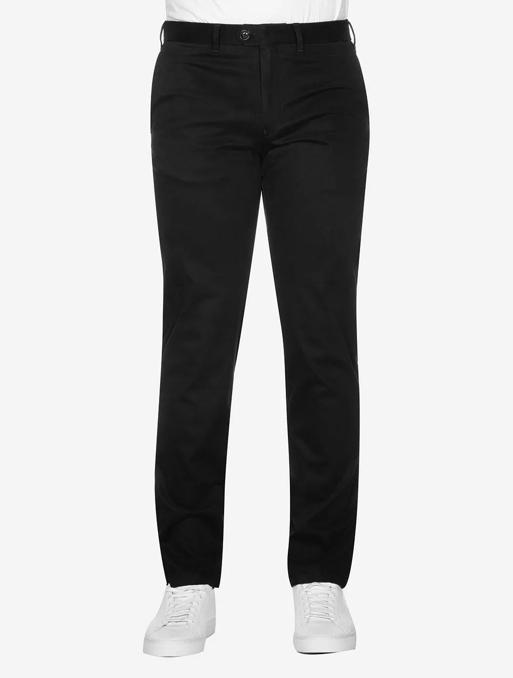 Cotton Chinos Jasper Black