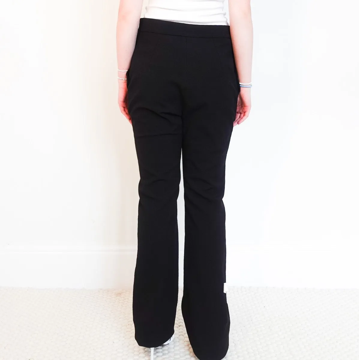 Crepe trousers RRP £250