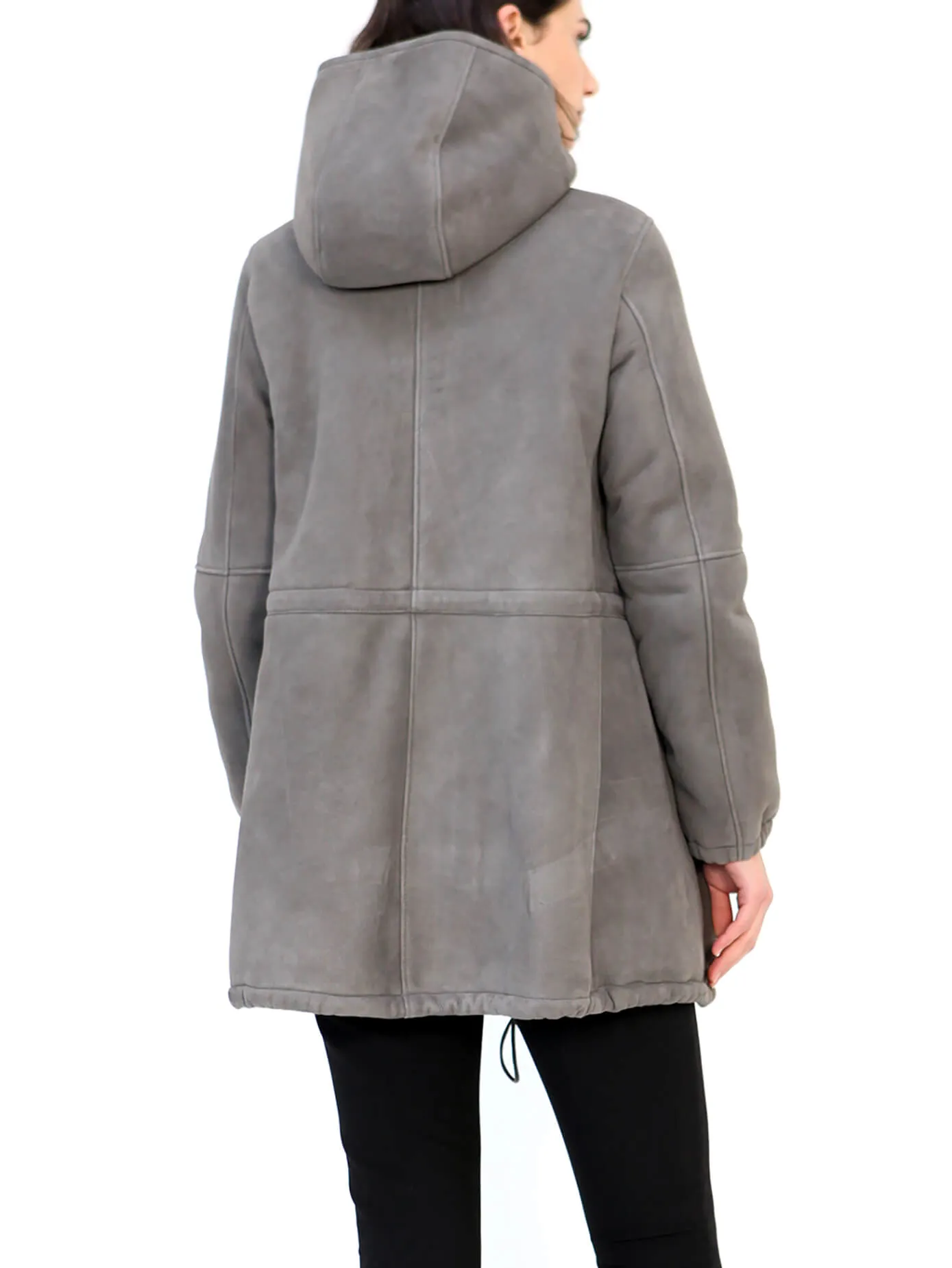 Dana Italian Merino Shearling Sheepskin Parka Jacket