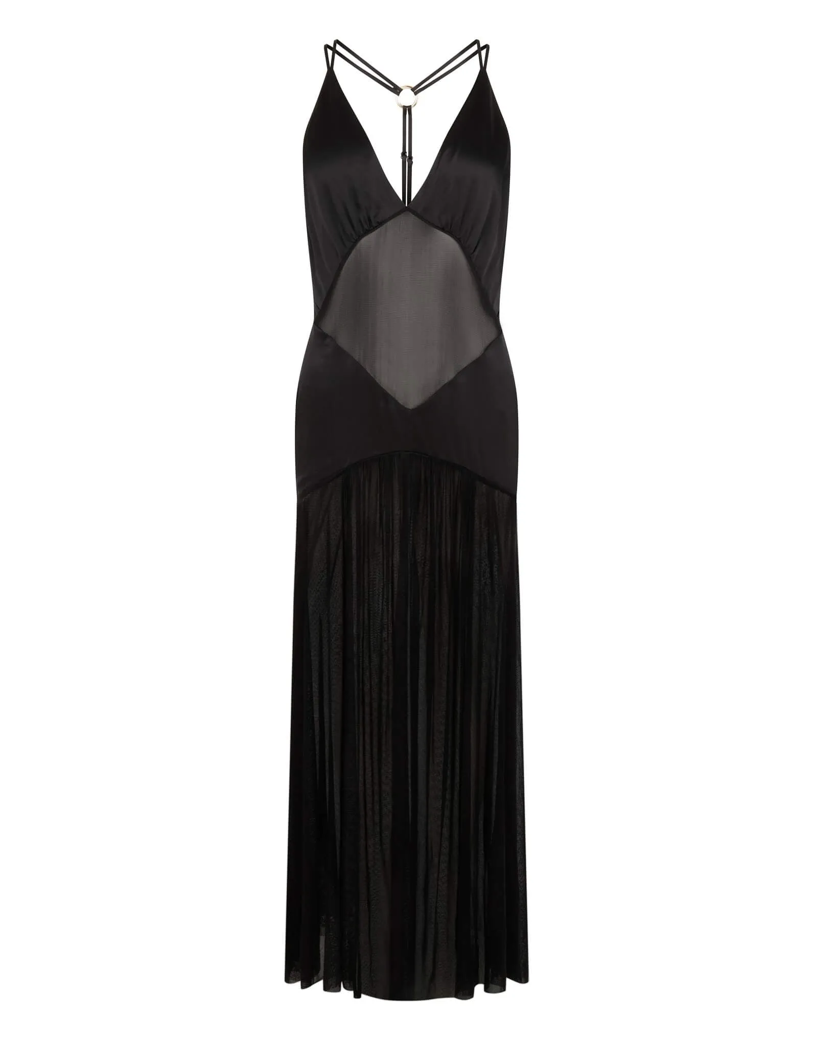 Diana Slip Dress, Black