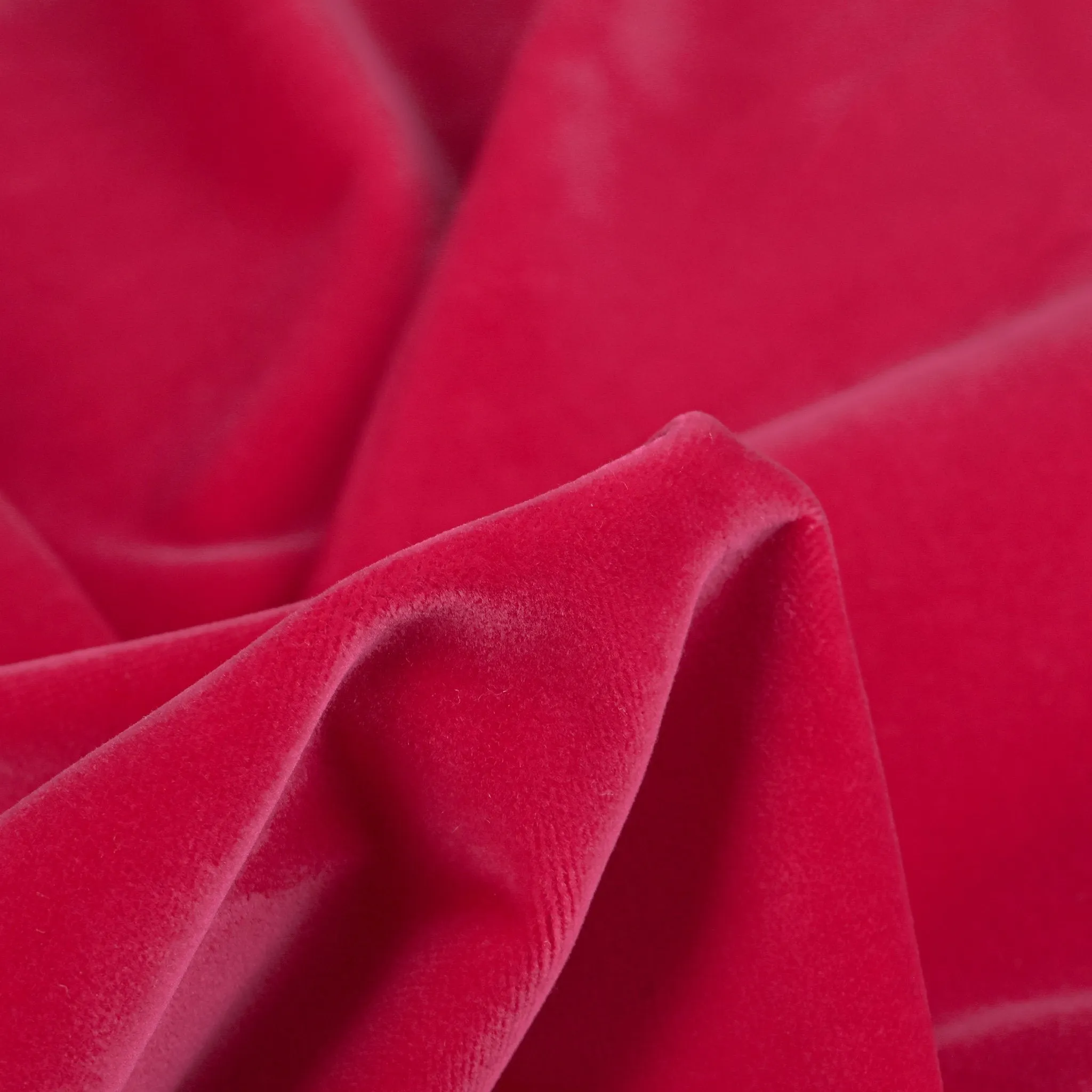 Electric Pink Velvet Fabric 5097