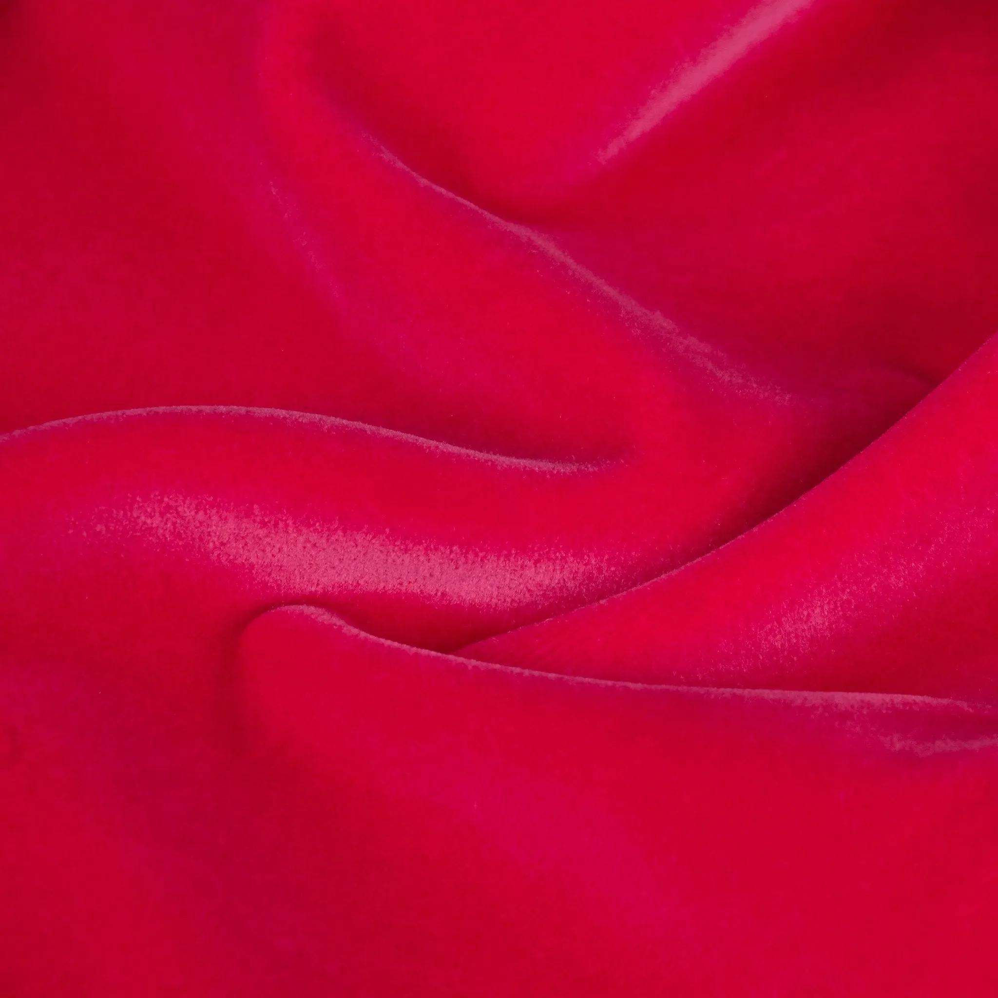 Electric Pink Velvet Fabric 5097