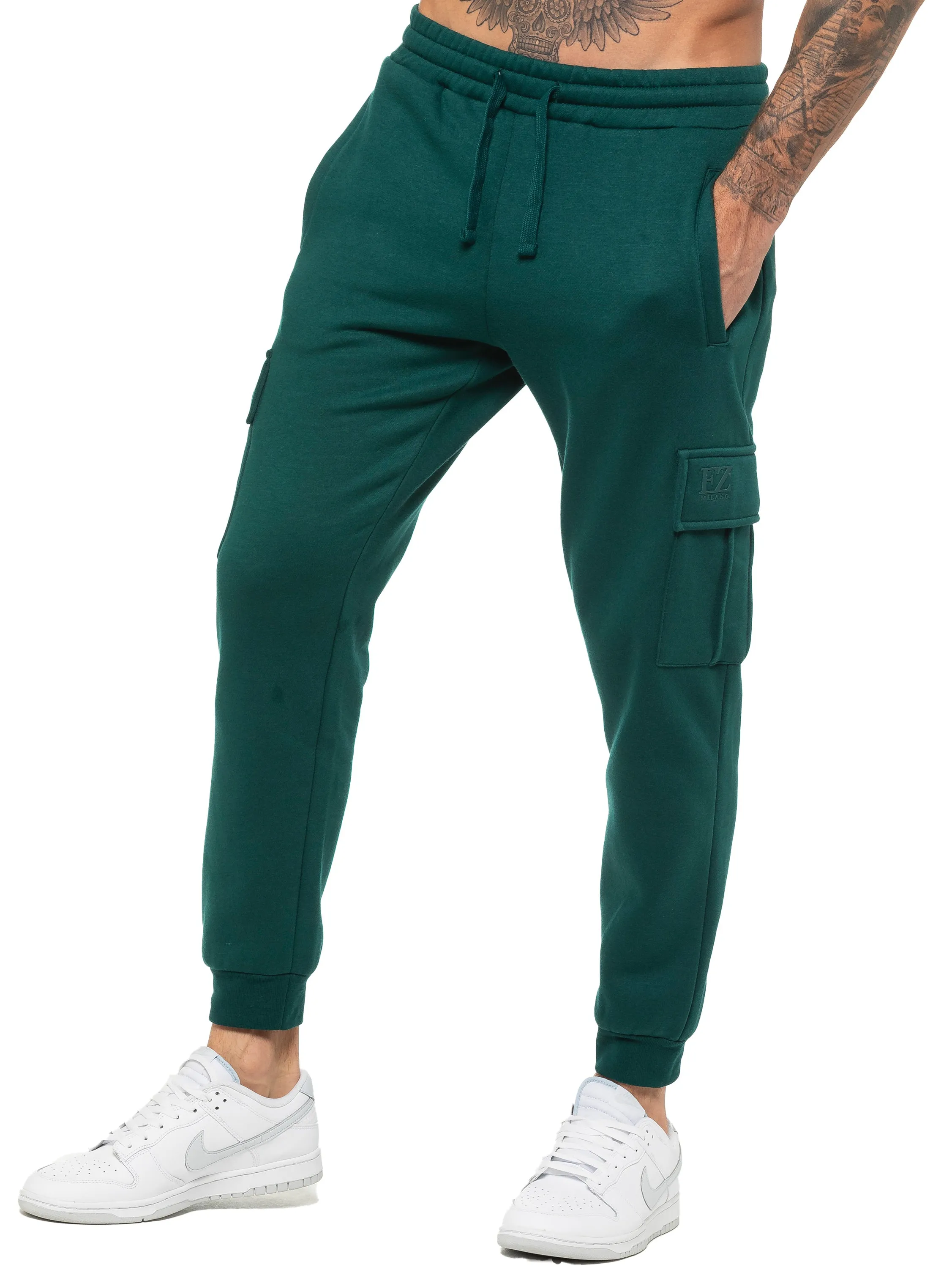 Enzo | Mens Cargo Joggers