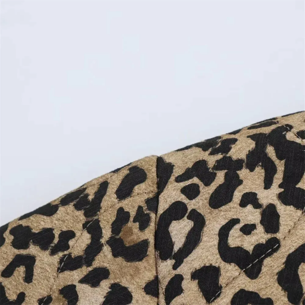 Esméralda – Leopard pattern – Single-breasted coat