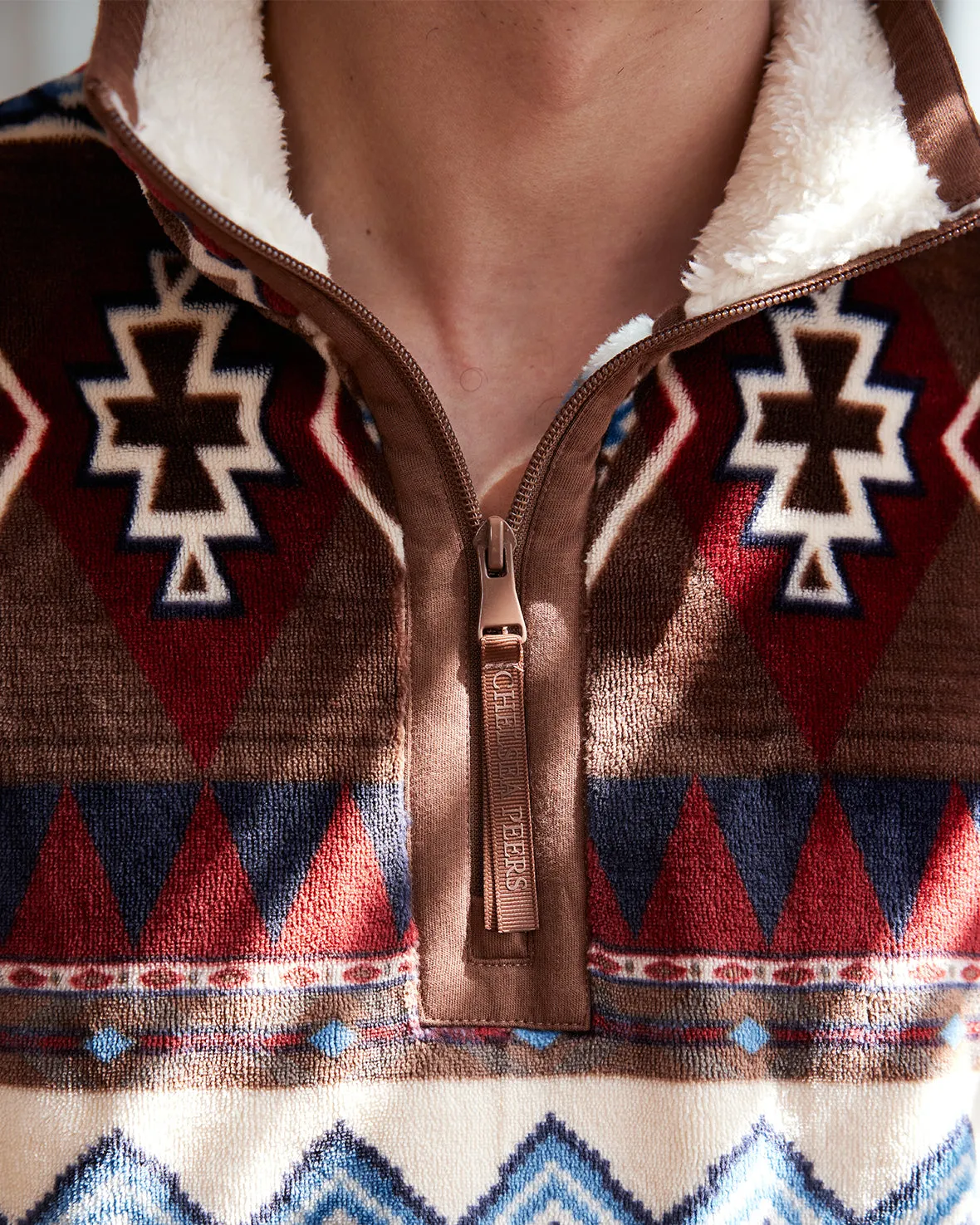 Fleece Aztec Print Sweatshirt & Jogger Co-ord