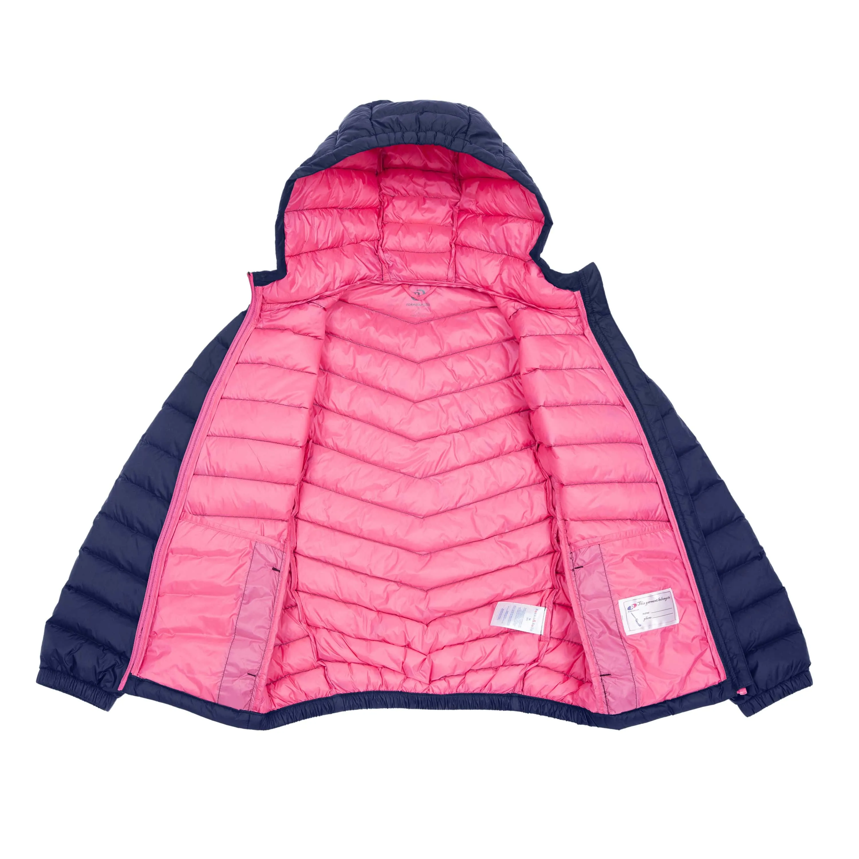 Girls' New Ultra Light Packable Down Puffer Jacket