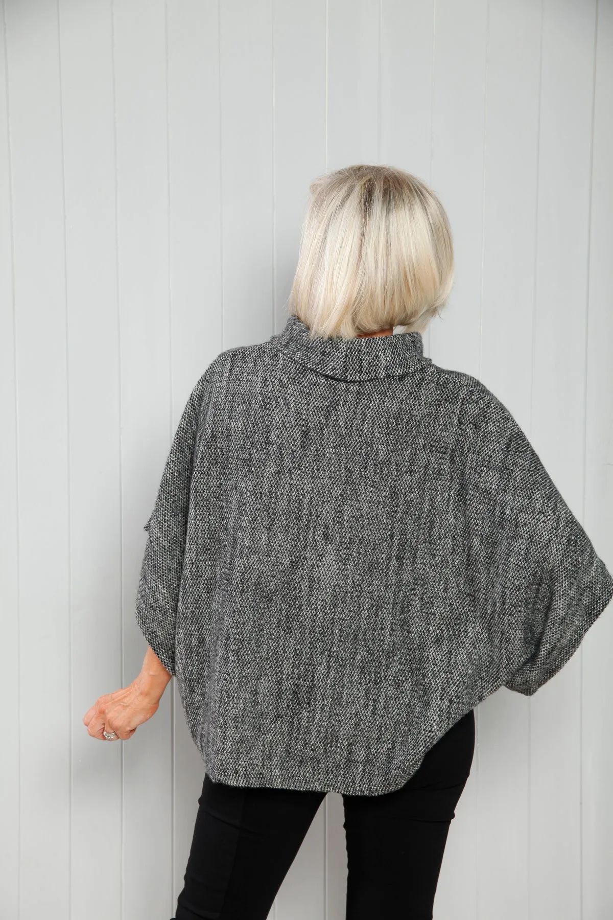 Goose Island 1165 Cowl Neck Poncho (20 Colours)