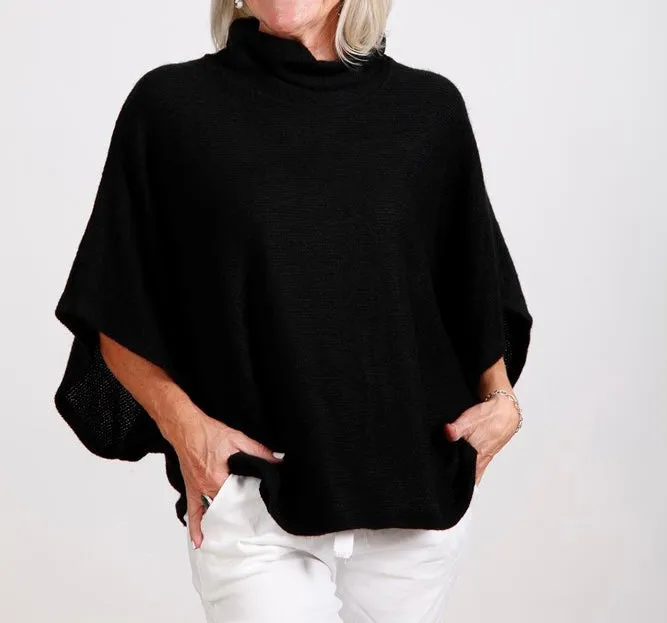 Goose Island 1165 Cowl Neck Poncho (20 Colours)