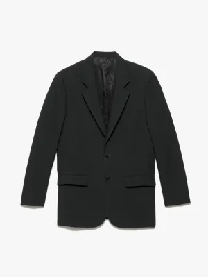 Italian Wool Blazer -- Shadow Grey