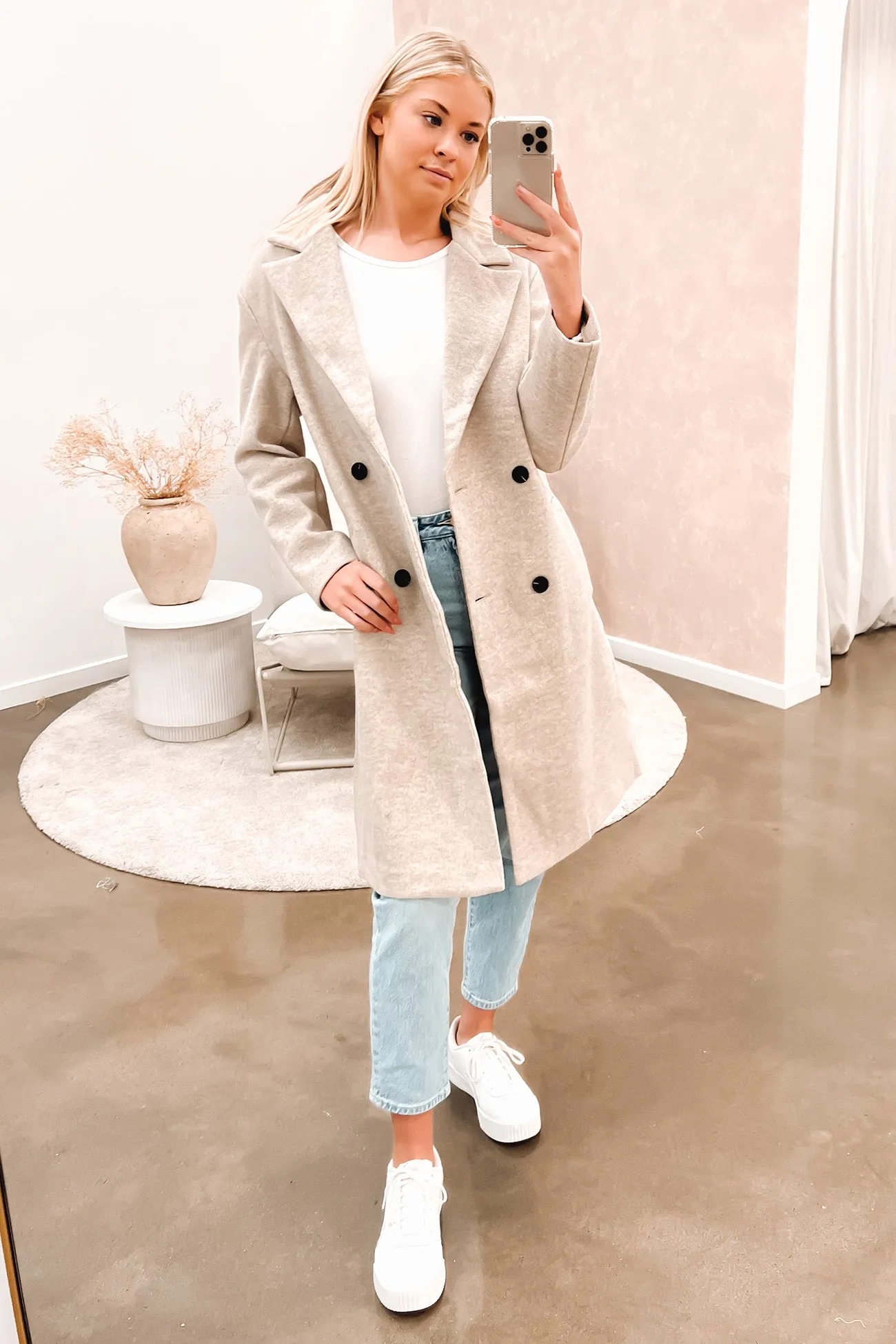 Jax Coat Beige