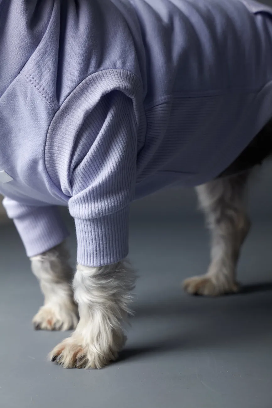 Lilac Ribbed Turtleneck Sweater BEVERLY