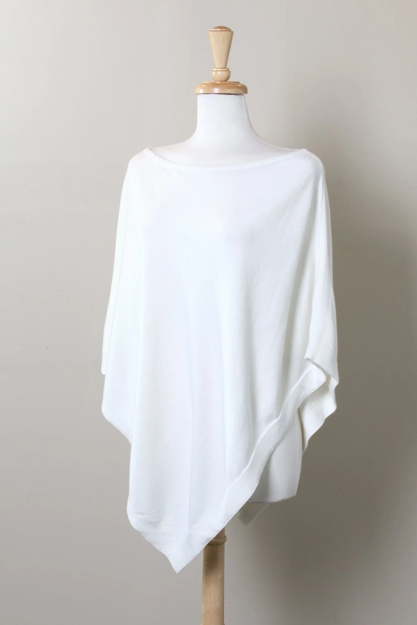 Loving Thread Eco-Chic LUXE Poncho Pullover (3 Solid Colors)