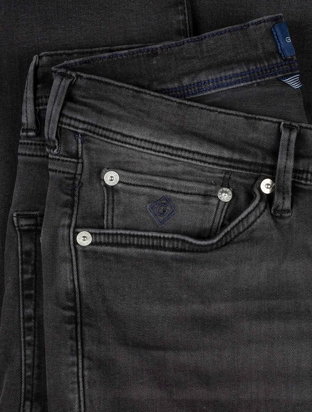 Maxen Active Recover Balk Jeans Black Worn In