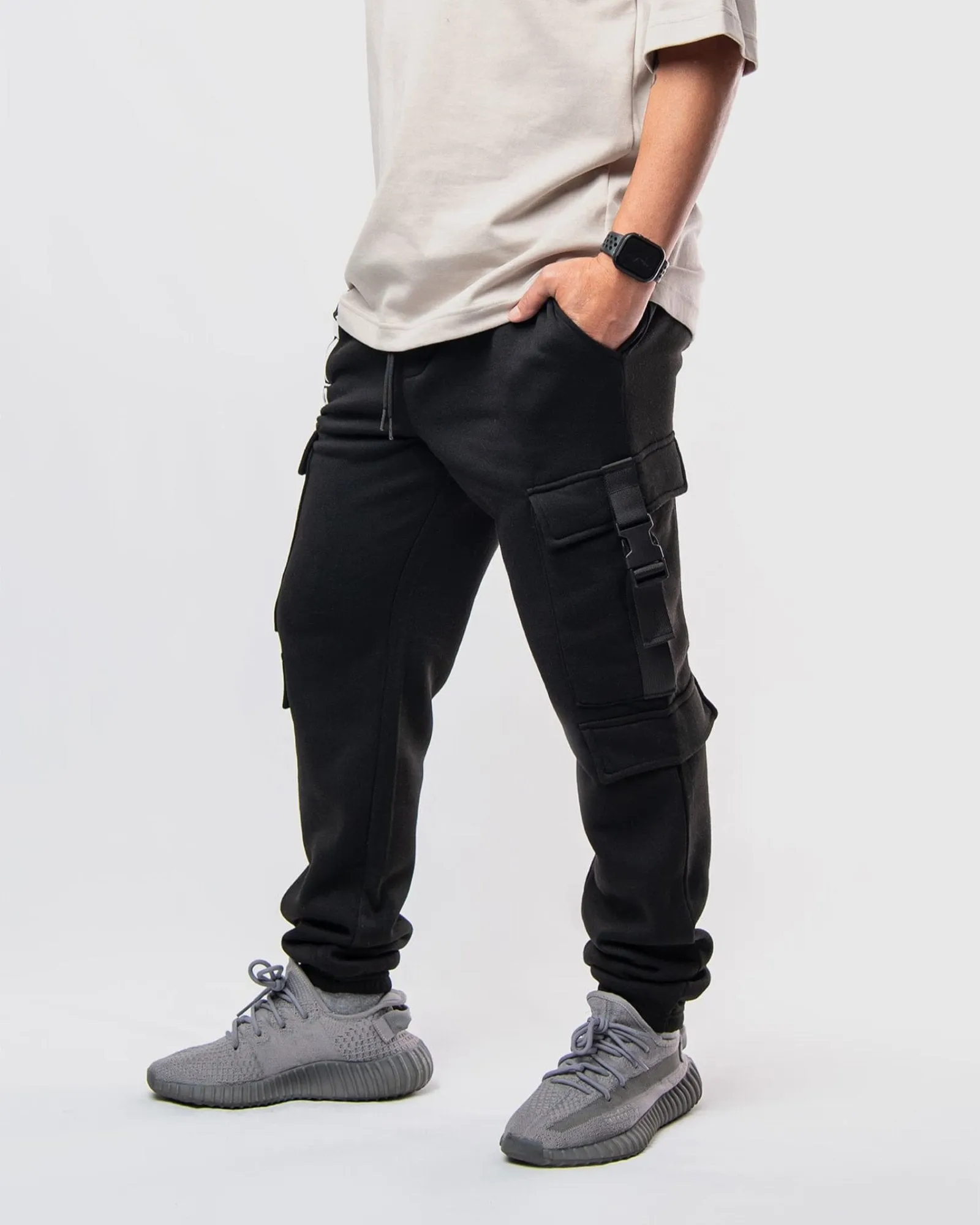 MEN'S ELASAH FLEECE CARGO JOGGERS