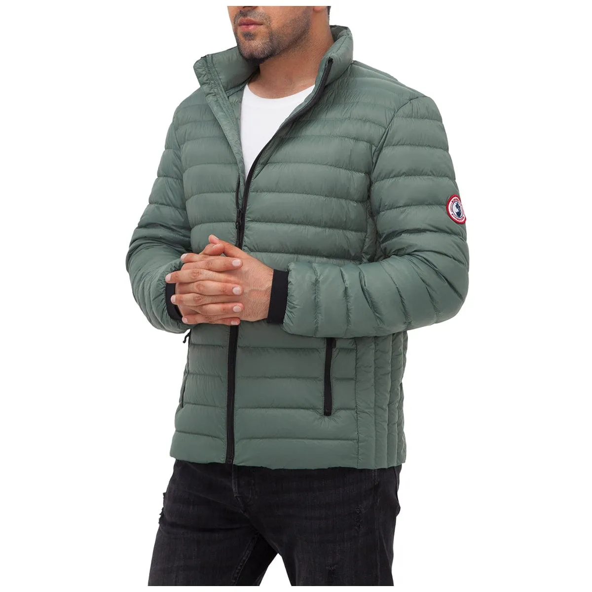 Men's Ultra Light Packable Down Puffer Jacket