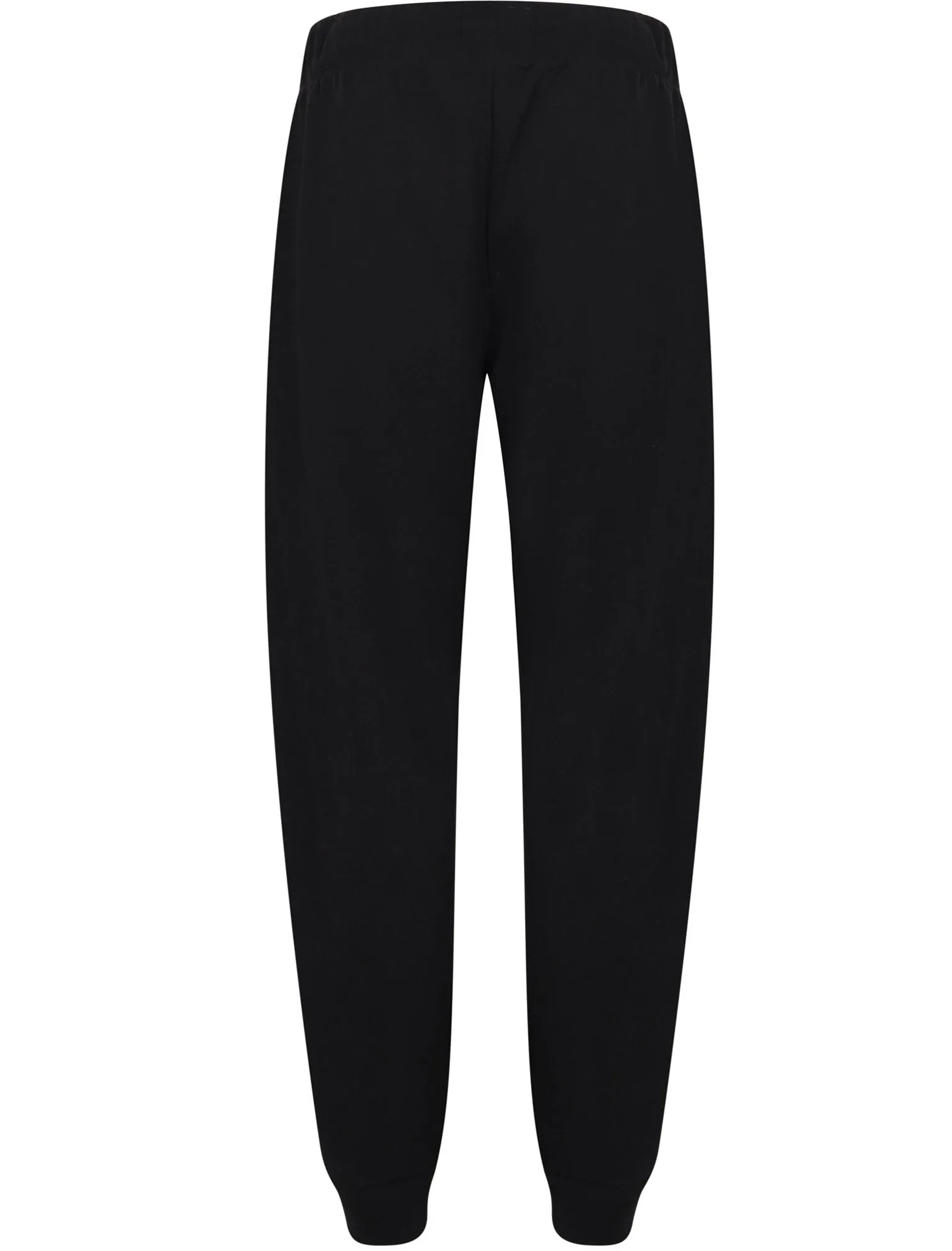 Mylo Loop Back Fleece Cuffed Joggers In Black - Tokyo Laundry