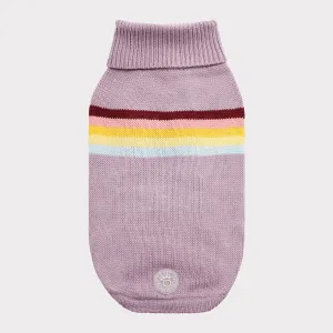 Retro Dog Sweater | Lavender