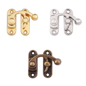 Retro Style Hook & Latch Designer Lock Clasp Accessory