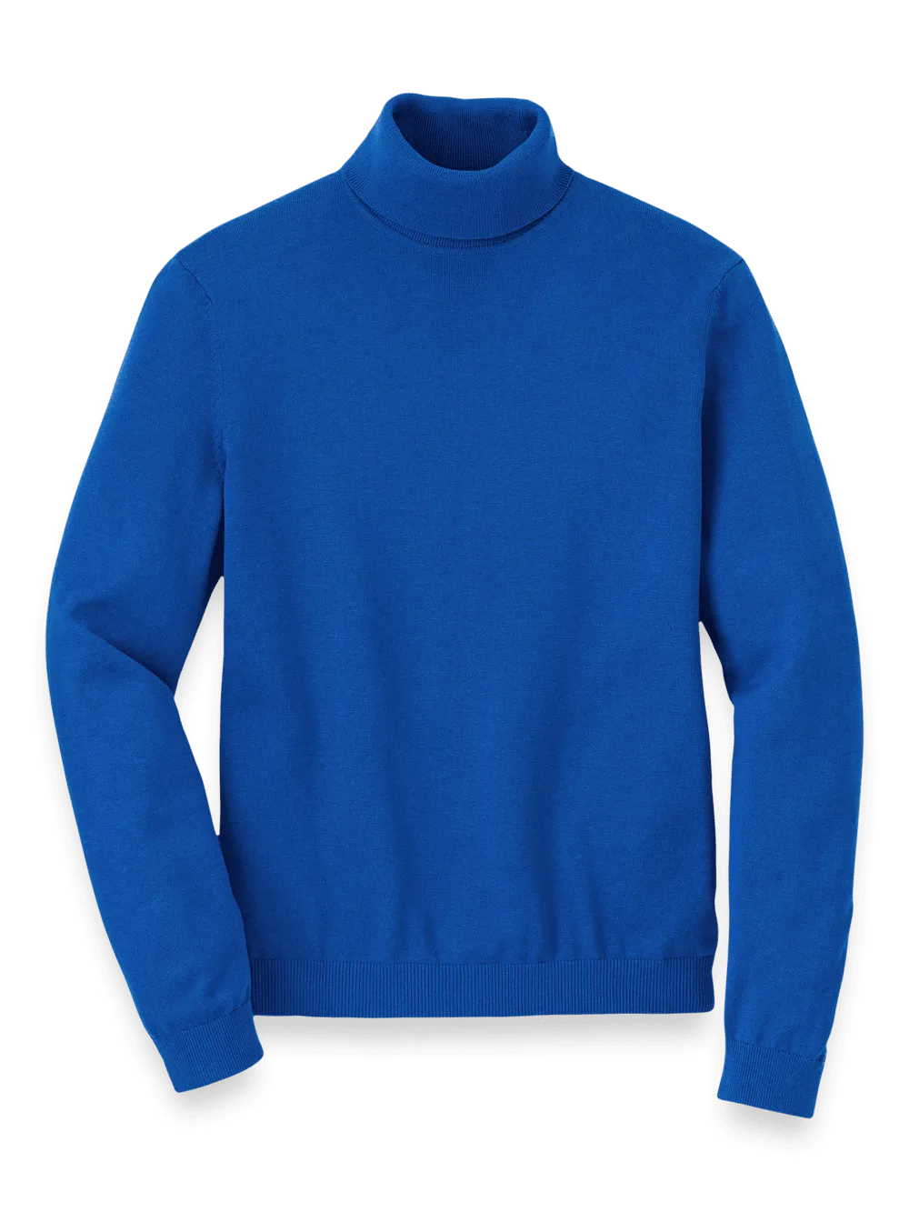 Supima Cotton Turtleneck - Blue