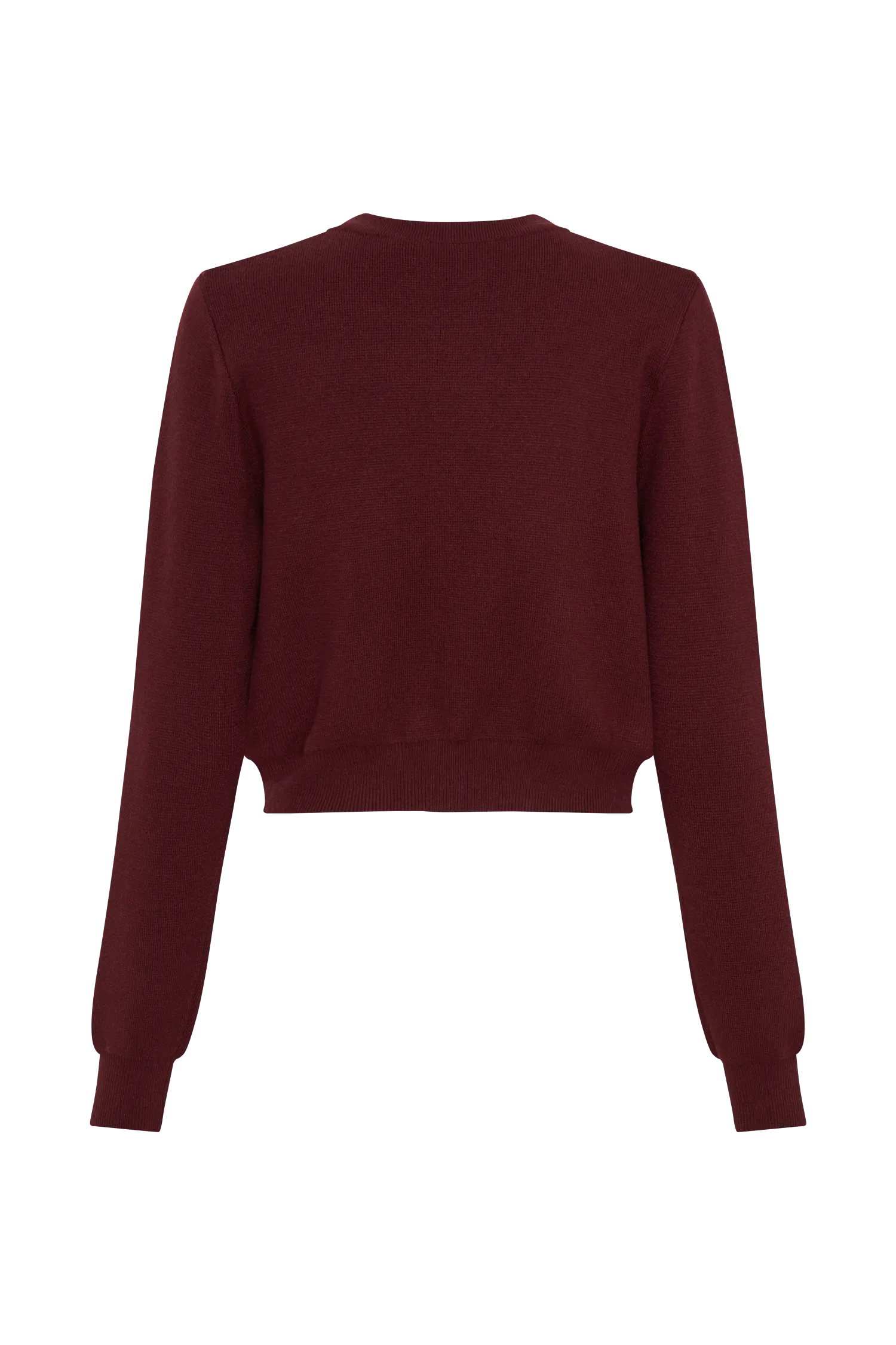 Tabitha Knit Cardigan - Merlot