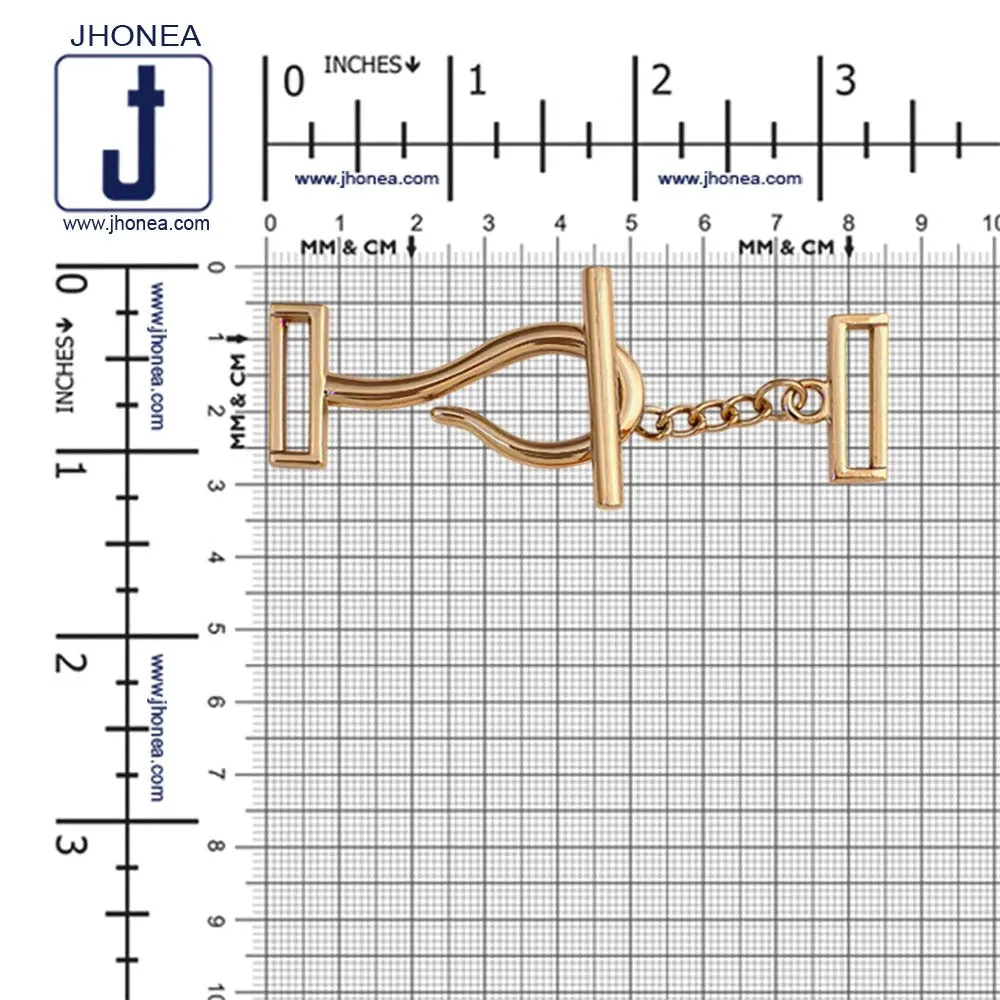 Unique Hook & Latch Design Buckle Fashion Belt Accessory