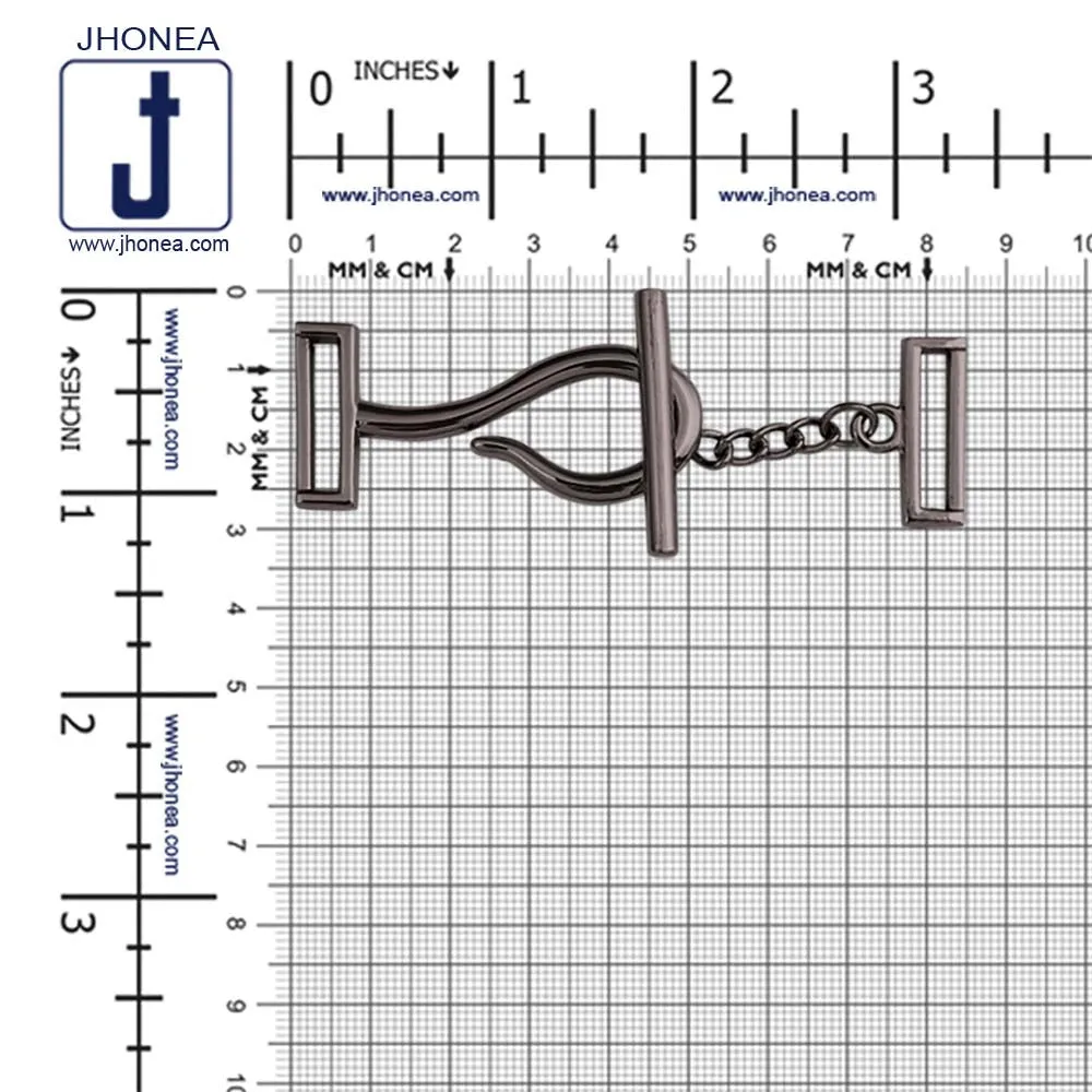 Unique Hook & Latch Design Buckle Fashion Belt Accessory