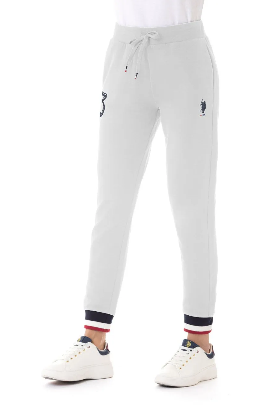 US POLO WOMENS ICON LOGO JOGGERS