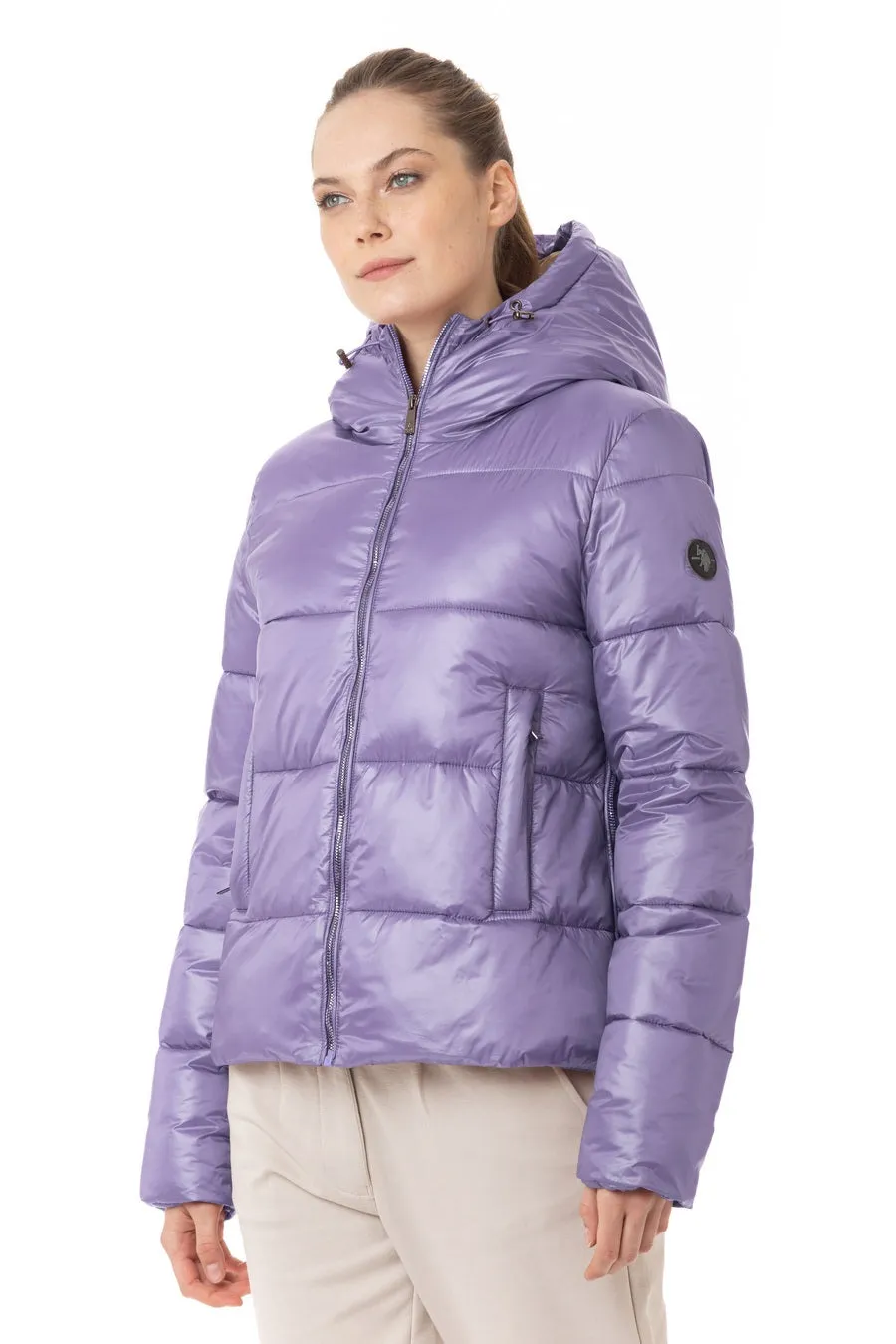 US POLO WOMENS PUFFER JACKET