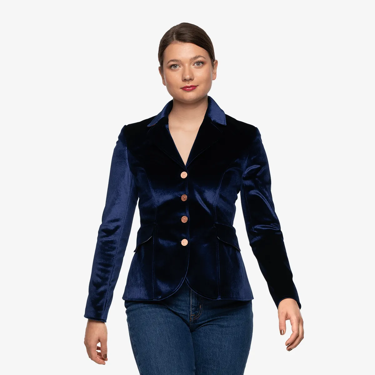 Velvet Signature Blazer "Sapphire Blue"