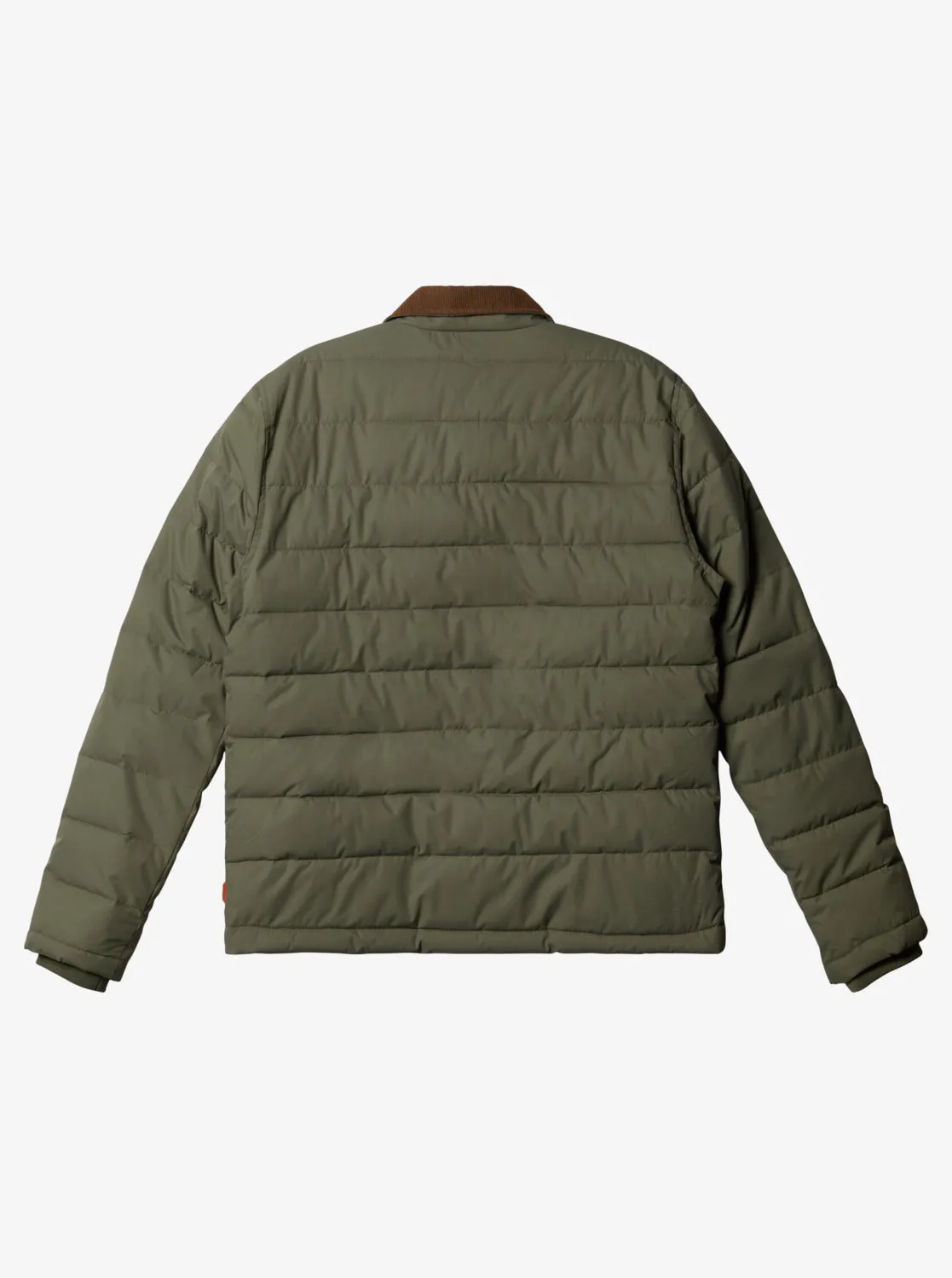 Waterman Ocean Caves Lightweight Puffer Jacket - Dusty Olive