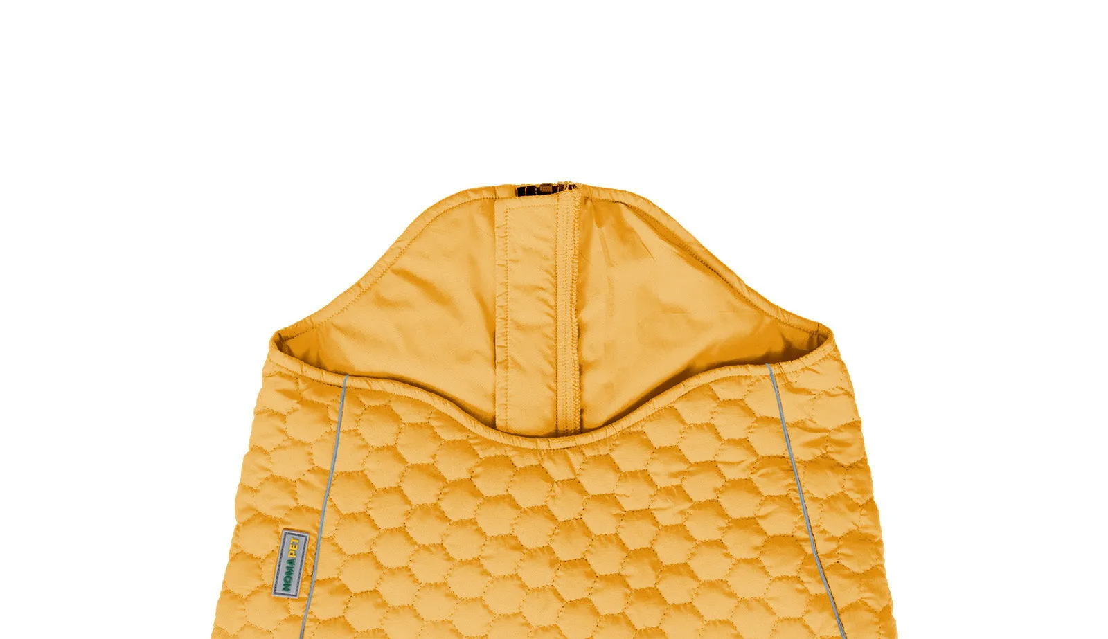 Yellow Dog Quilted Jacket - Flat